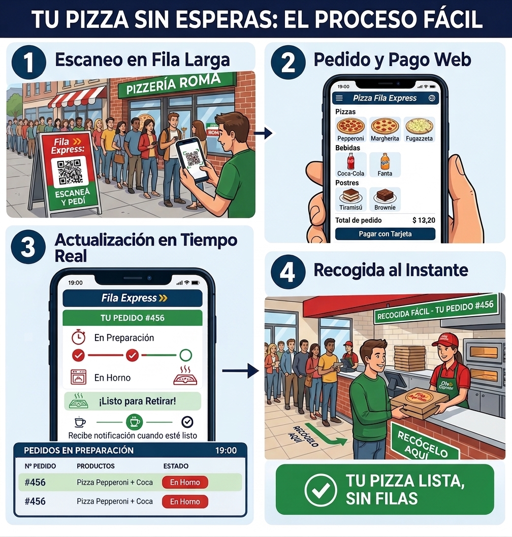 Flujo pizzería